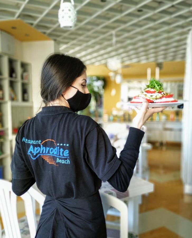 Aphrodite Beach Hotel เนเซบาร์ ภายนอก รูปภาพ